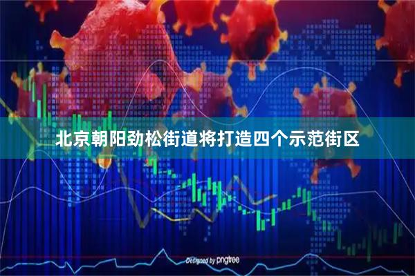 北京朝阳劲松街道将打造四个示范街区